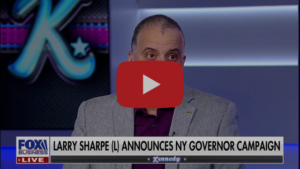 Larry Sharpe announcement on Kennedy Nation